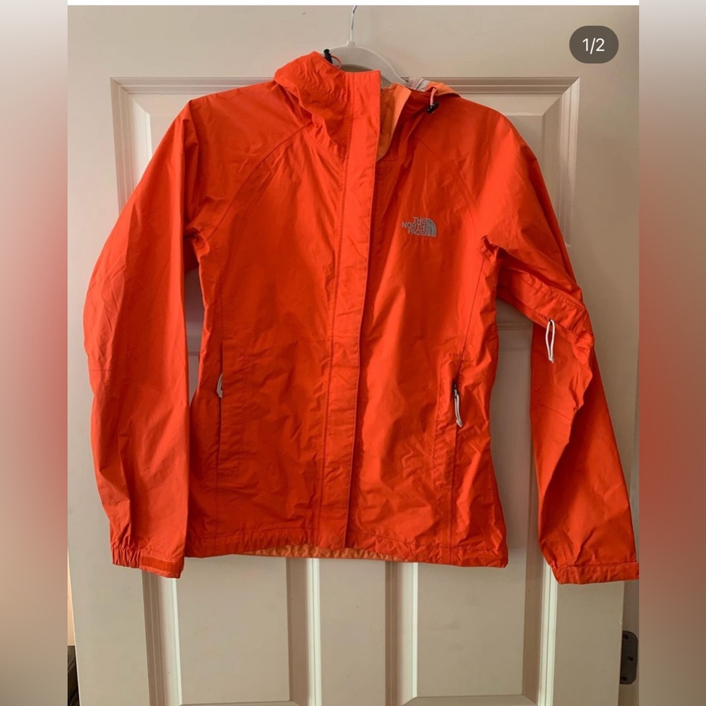 North face rain jacket | size: XS